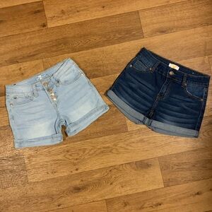 Two girls shorts